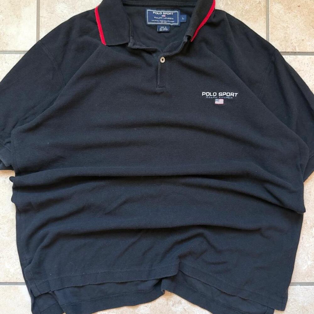 Polo Sport by Ralph Lauren Short Sleeve Polo Shirt - Size L